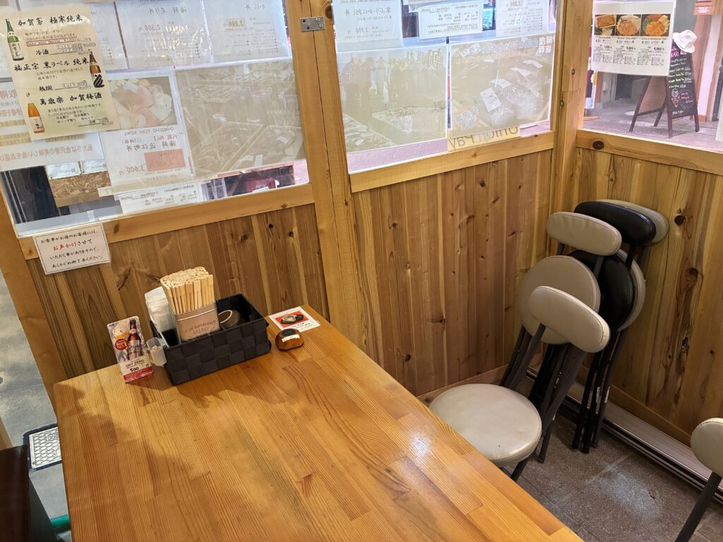鮨えのめ店内
