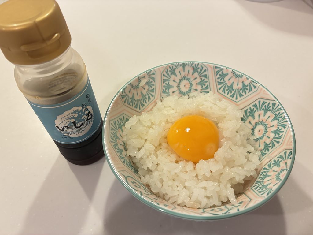 卵かけご飯といしる